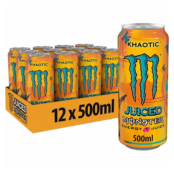 Monster Khaotic Energy Drink 12 x 500ml
