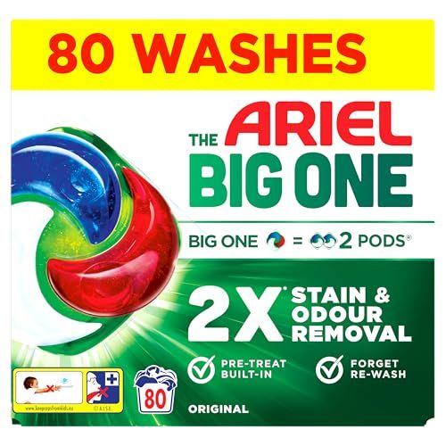 Ariel Laundry pods The BIG ONE 80 Pods by Shop4Less NEW