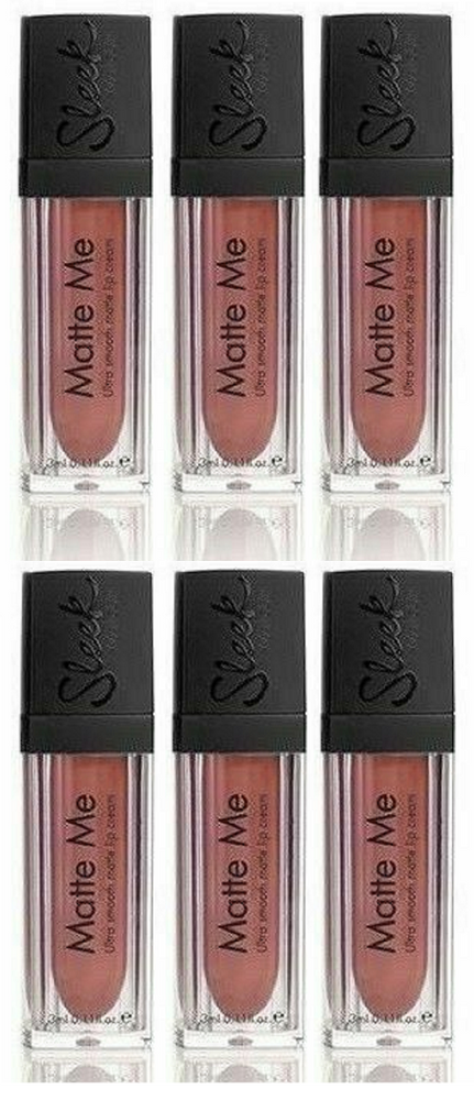 Sleek Make Up Matte Me Birthday Suit Lip Gloss Cream Ultra Smooth 6x 3ml