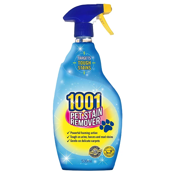 1001 Pet Carpet Stain Remover Trigger Spray 500ml