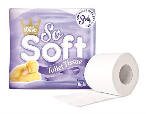 Little Duck So Soft White Toilet Roll 9 Pack