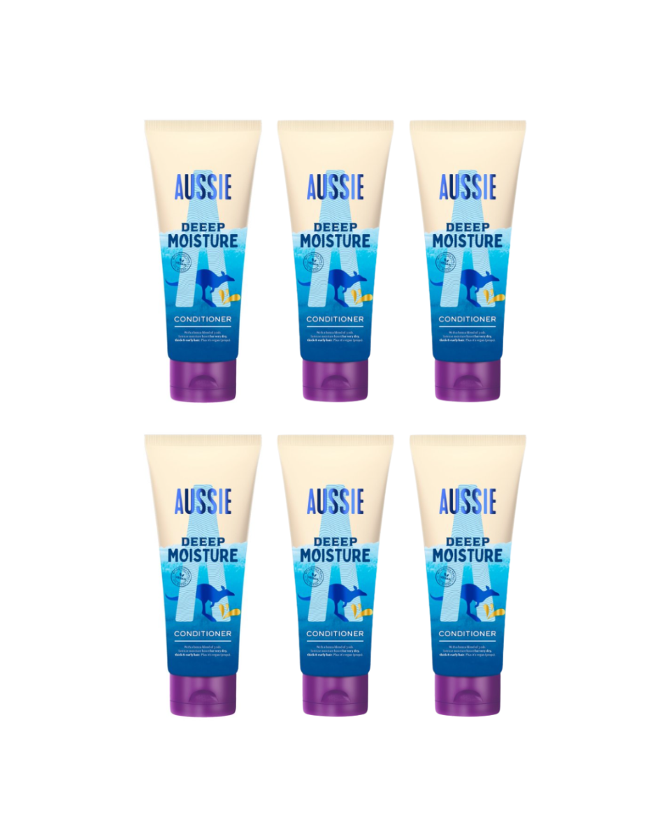 Aussie Deep Moisture Hair Conditioner (6 x 200ml)