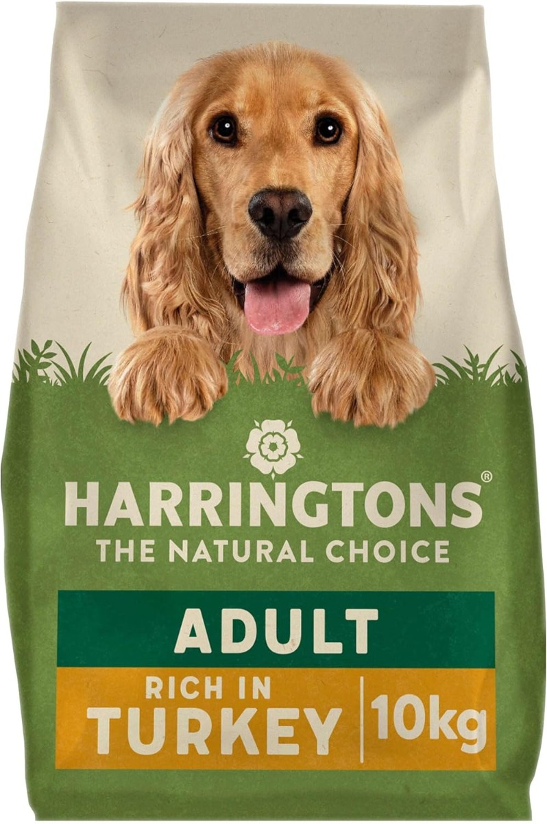 Harringtons Complete Dry Adult Dog Food Turkey & Veg 10kg 