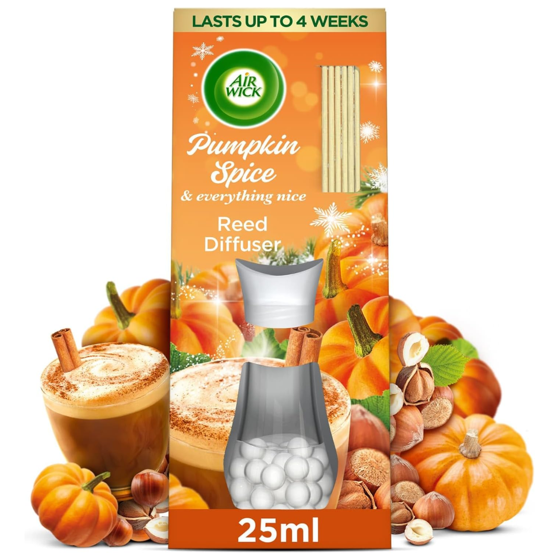 Air Wick Reed Diffuser Pumpkin Spice Fragrance 25ml