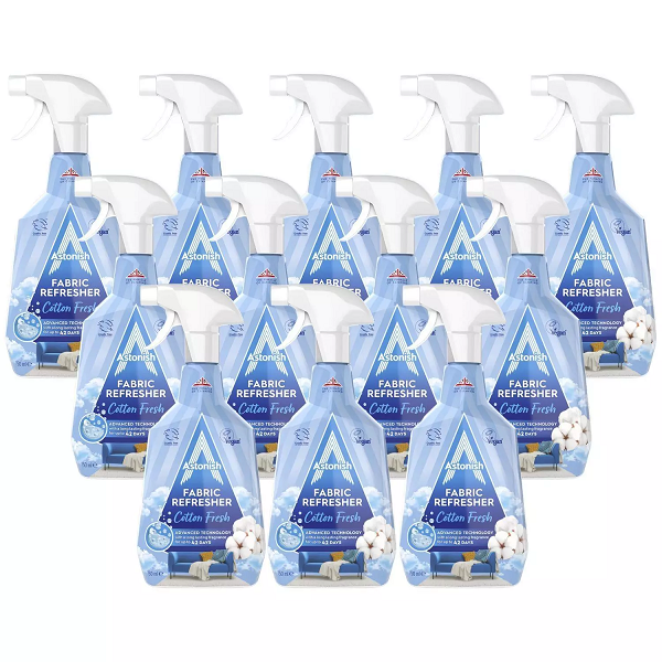 Astonish Fabric Refresher Cotton Fresh (12 x 750ml)