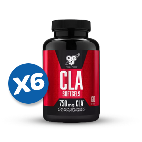 BSN CLA Soft Gel Tablets Food Supplement Tablets 750mg  (6 x 60)