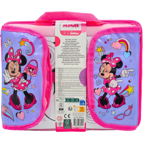 Disney Minnie Mouse Travel Painting Table Pens And stickers Set for Girls