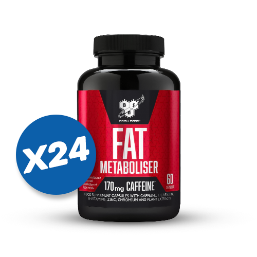 BSN Fat Metaboliser, Food Supplement Capsules (24 x 60)