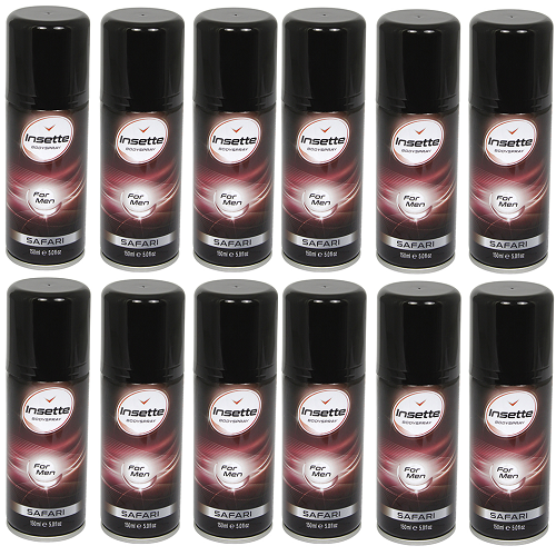 Insette Bodyspray Safari  (12 x150ml)