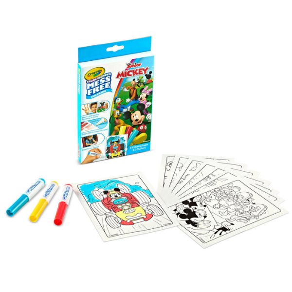 Crayola Disney Junior Mickey Colour Wonder Mess Free Set 