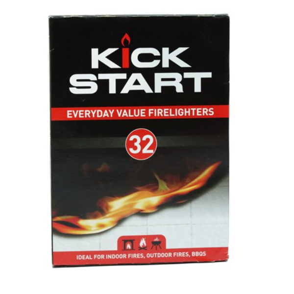 Kick Start Firelighters 32pcs