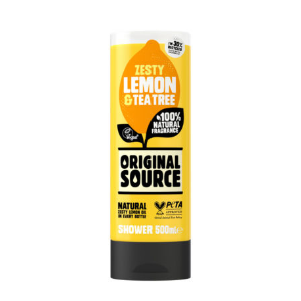 Original Source Lemon & Tea Tree Vegan Shower Gel 500ml