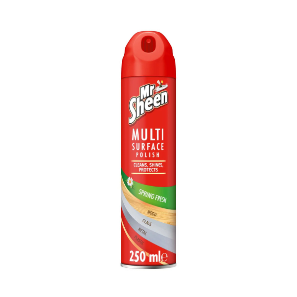 Mr Sheen Multi-Surface Spring Fresh Polish Spray 250ml