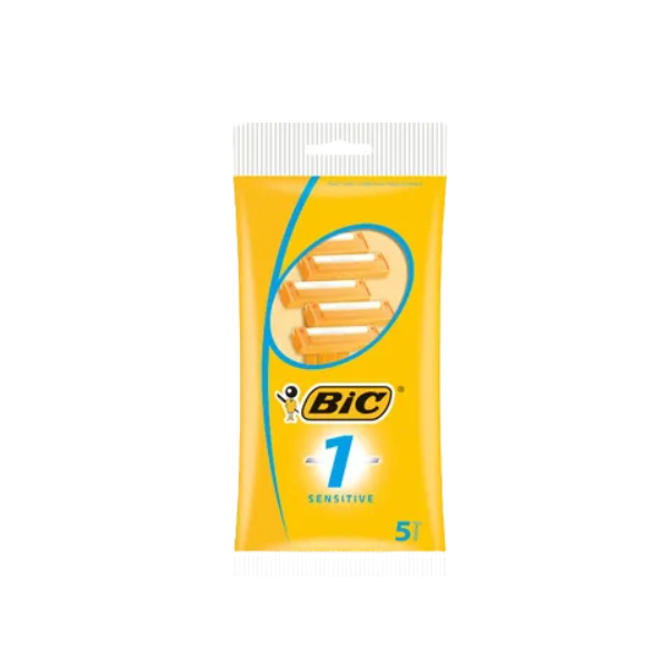 Bic 1 Disposable Razor Original (Pack of 5)