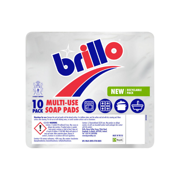Brillo Soap Pads 10 Pack