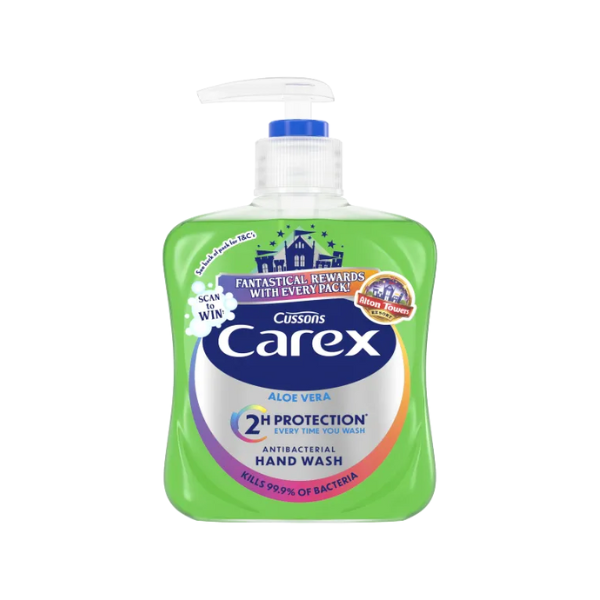 Carex Aloe Vera Antibacterial Hand Wash 250ml