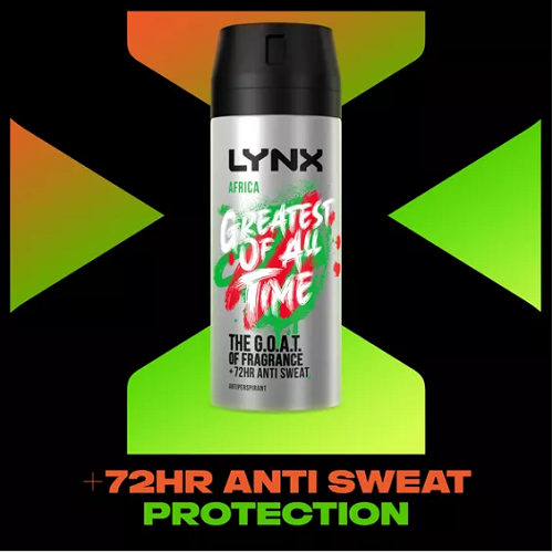 Lynx Africa Antiperspirant Deodorant Spray 150ml 