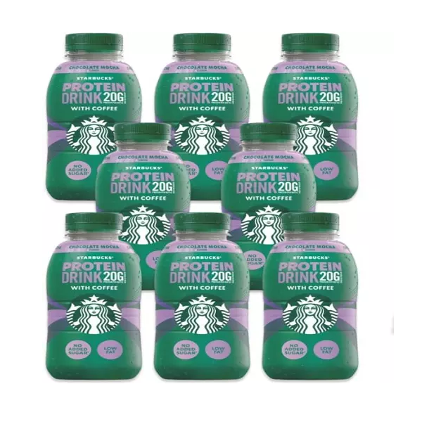 Starbucks Chocolate Mocha Flavour Protein Drink (8 x 330ml)