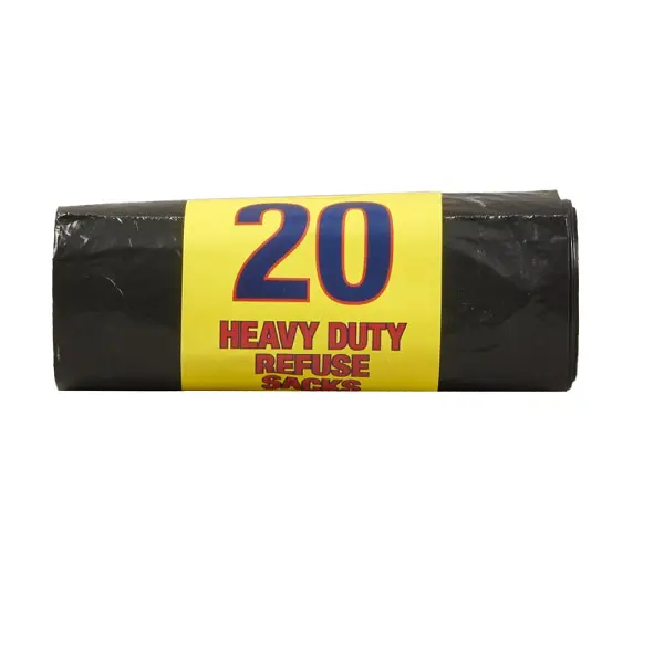 Mammoth Heavy Duty Refuse Sacks 80Ltr 20 Pack