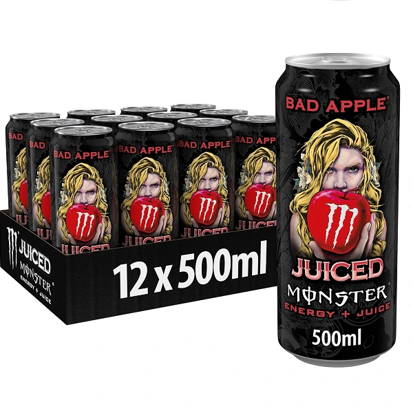Monster Bad Apple Energy Drink 12 x 500ml