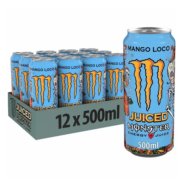 Monster Mango Loco Energy Drink 12 x 500ml