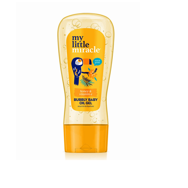 My Little Miracle Bubbly Baby Oil Gel Honey & Vit E 200ml