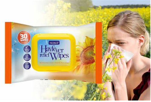 Nuage Hayfever Relief Wipes 30 Wipes