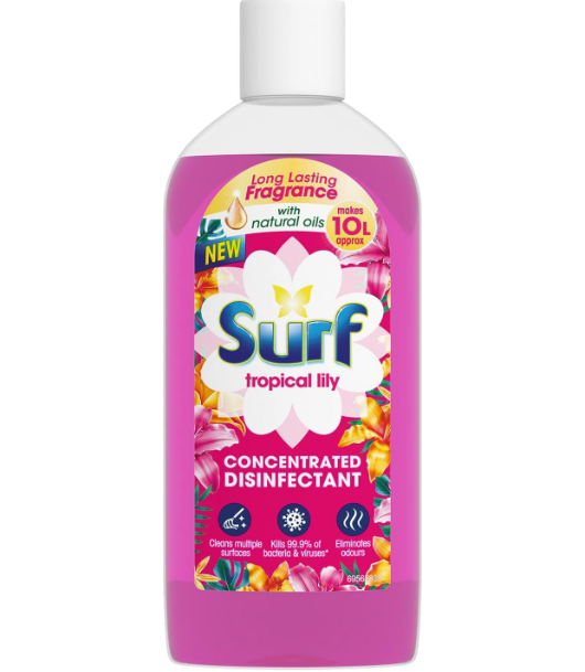Surf Tropical Lily Concentrated Disinfectant, 240ml