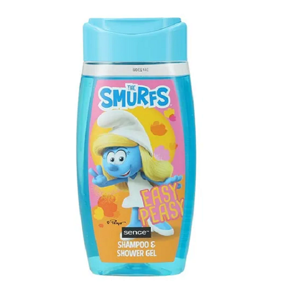 The Smurfs Easy Peasy Shampoo & Shower Gel 210ml