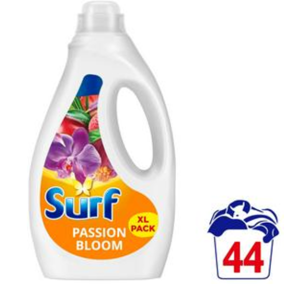 Surf Passion Bloom Liquid Laundry Detergent, 44 Washes 