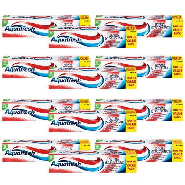 Aquafresh Triple Protection Toothpaste 12 x 100ml
