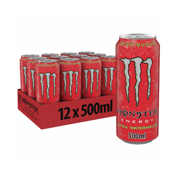 Monster Energy Drink Ultra Watermelon 12 x 500ml