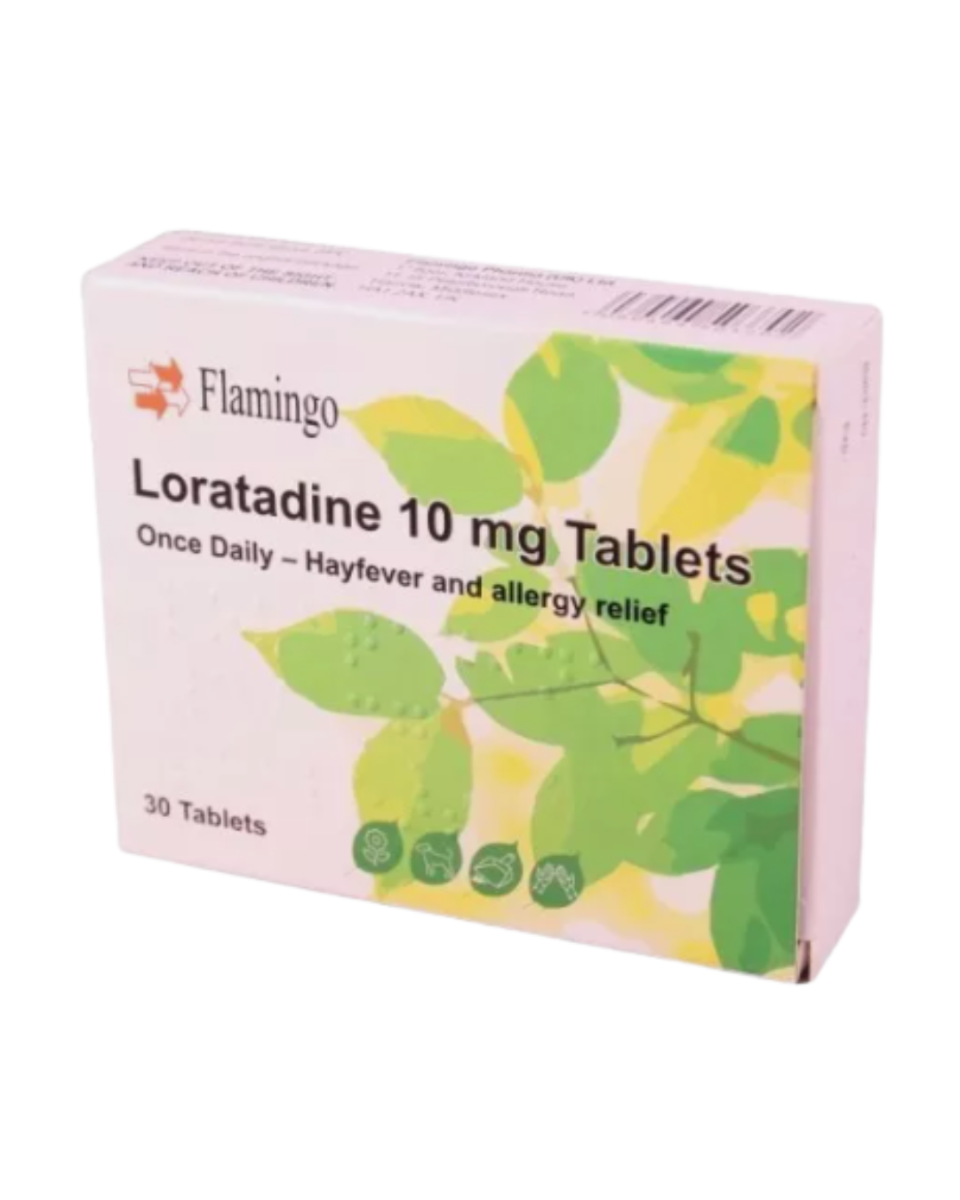 Flamingo Loratadine Hayfever & Allergy Relief 10mg - 30 Tablets