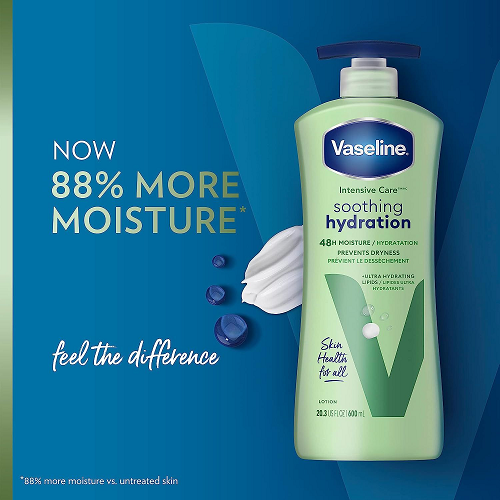 Vaseline Soothing Hydration With Aloe Vera 600ml