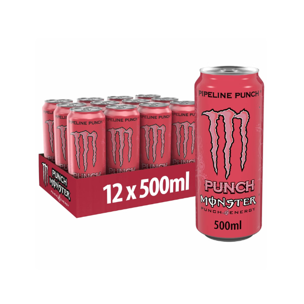Monster Energy Drink Pipeline Punch 12 x 500ml