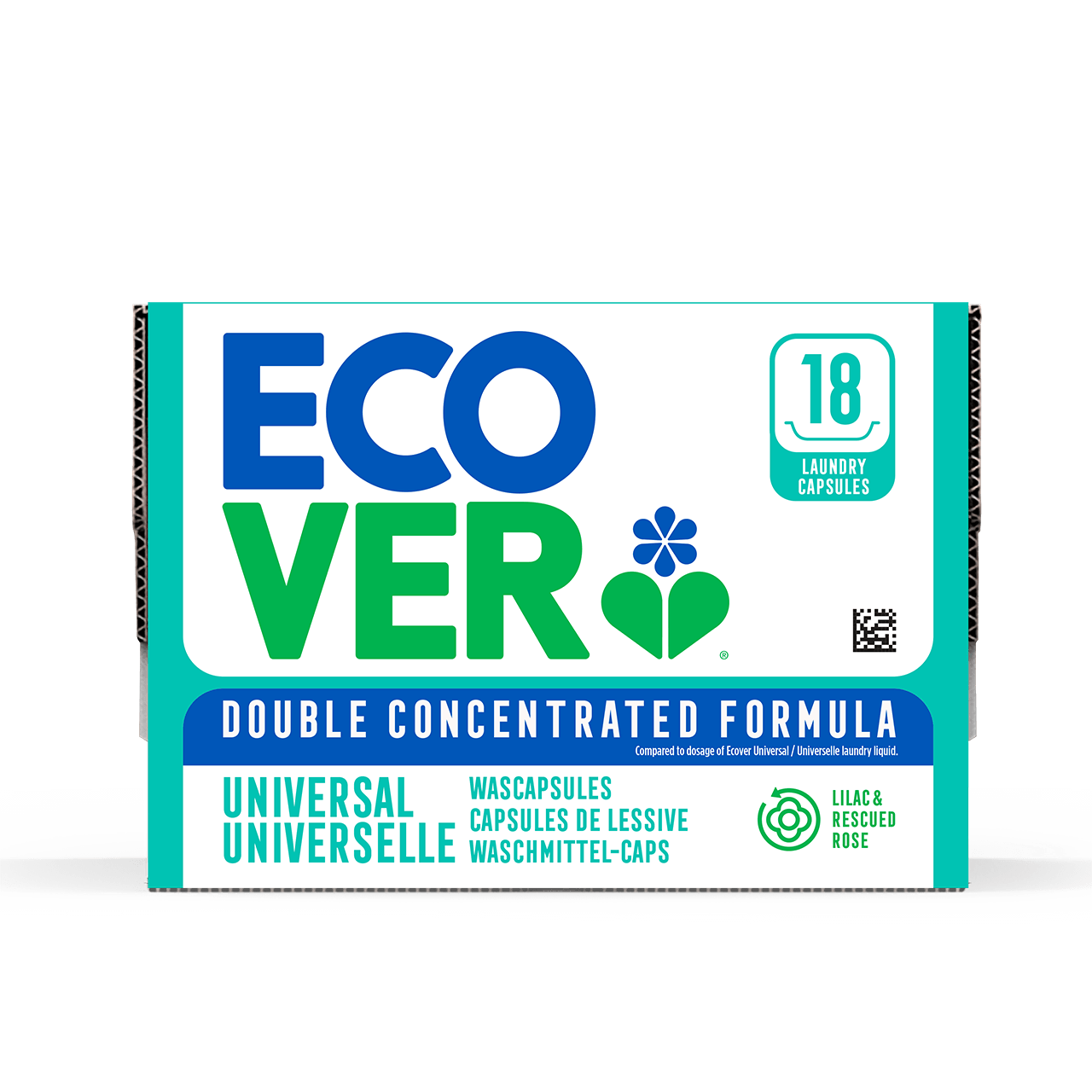 Ecover Double Concentrated Eco Friendly Washing Capsules 18 wash