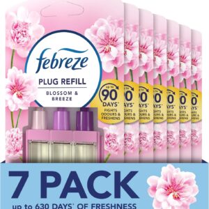 Febreze 3Volution Plug-In Air Freshener Refill, Blossom & Breeze (7 x 20ml)