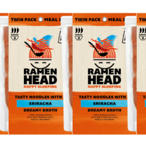 Ramen Head Noodles Kit Sriracha Flavour 4x (8 Servings)