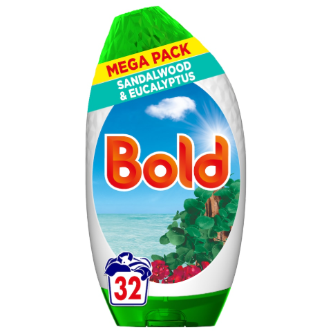 Bold Sandalwood And Eucalyptus Gel Detergent 32 Washes
