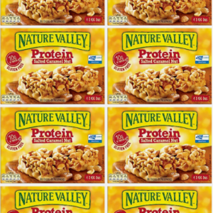 Nature Valley Protein Salted Caramel Nut Cereal Bars Full Case (32 x 40g)