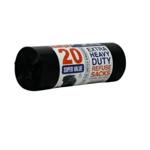 20 Extra Value Heavy Duty Refuse Sacks - 145cm x 84cm
