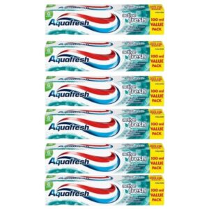 Active Fresh Toothpaste with Menthol 6 x 100ml Value Packs