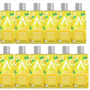 Astonish Concentrated Disinfectant Zesty Lemon Scented Cleaning Liquid 12x 300ml