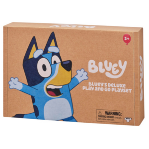 Bluey Deluxe Play And Go Playset Collector Case