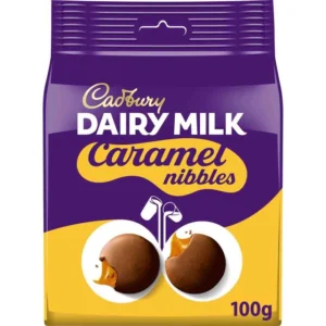 Cadburys Nibbles Dairy Milk Caramel Buttons 100g