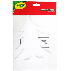Crayola Create Your Own Christmas Tree Paper Tree Stencils 10 Pieces