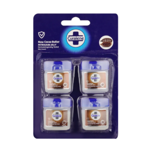 Curalene Cocoa Butter Petroleum Jelly 4 x 10ml Pocket Size Pots