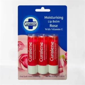 Curalene Moisturising Lip Balm Rosy & Vitamin E