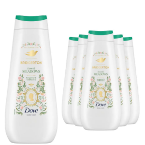 Dove Bridgerton Love & Meadows Body Wash (6 x 225ml)