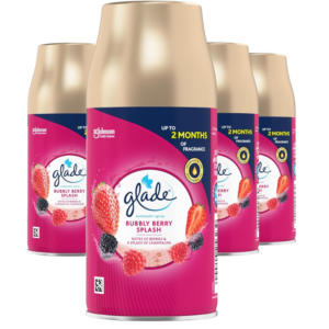 Glade Automatic Air Freshener Refills Bubbly Berry 4 x 269ml